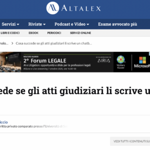 Schermata 2025-09-30 alle 10.11.55 Cosa succede se gli atti giudiziari li scrive un chatbot?